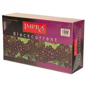 IMPRA - BLACKCURRANT TEA 100 BAGS